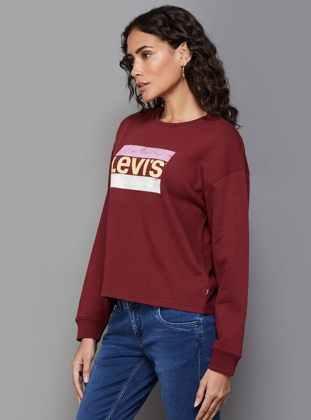 Buy LEVI S Women Printed Sweatshirt from Levi s at just INR 2099.0