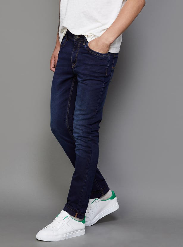 DENIMIZE Men Dark Skinny Fit Jeans