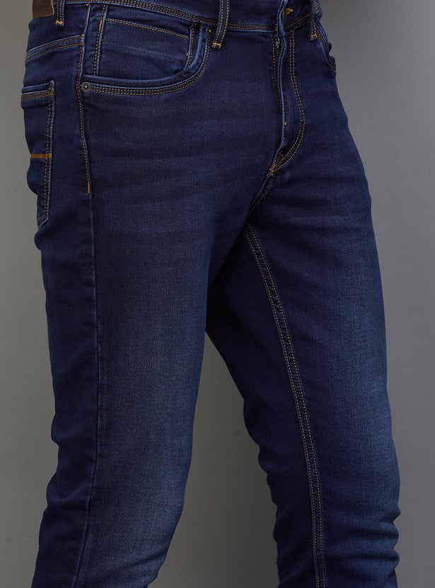 DENIMIZE Men Dark Skinny Fit Jeans