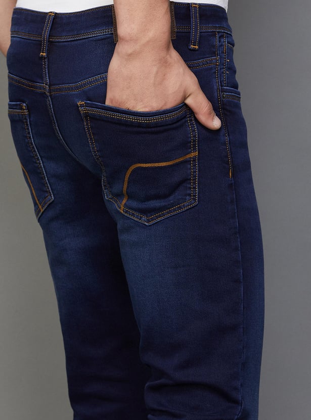 DENIMIZE Men Dark Skinny Fit Jeans
