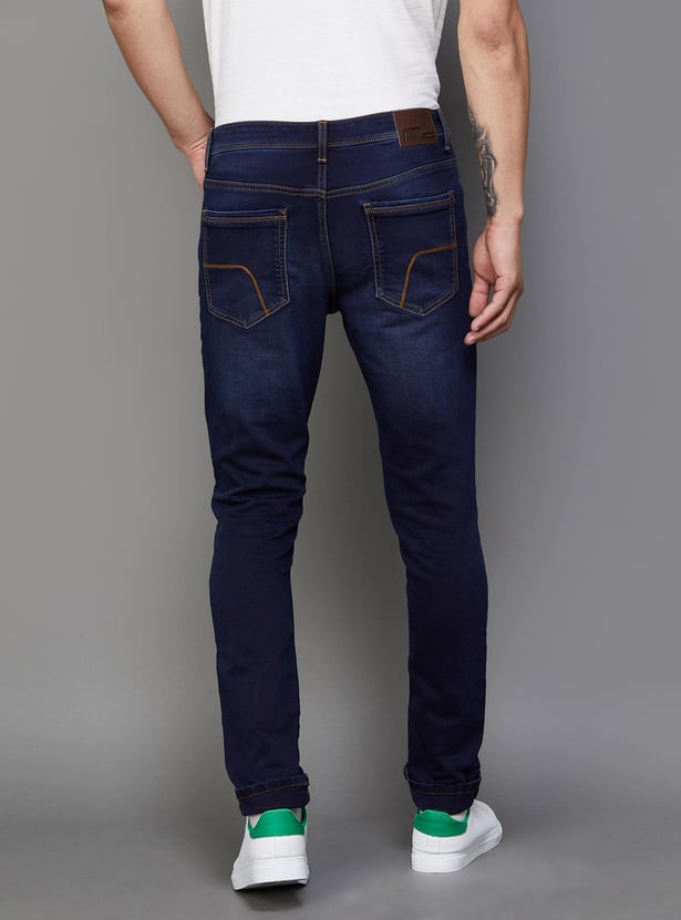 DENIMIZE Men Dark Skinny Fit Jeans