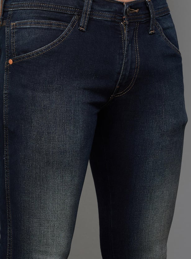 LEVI'S Men Stonewashed Skinny Fit Jeans