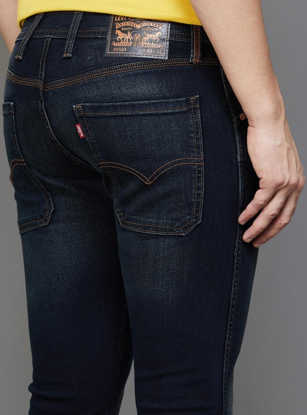 LEVI'S Men Stonewashed Skinny Fit Jeans