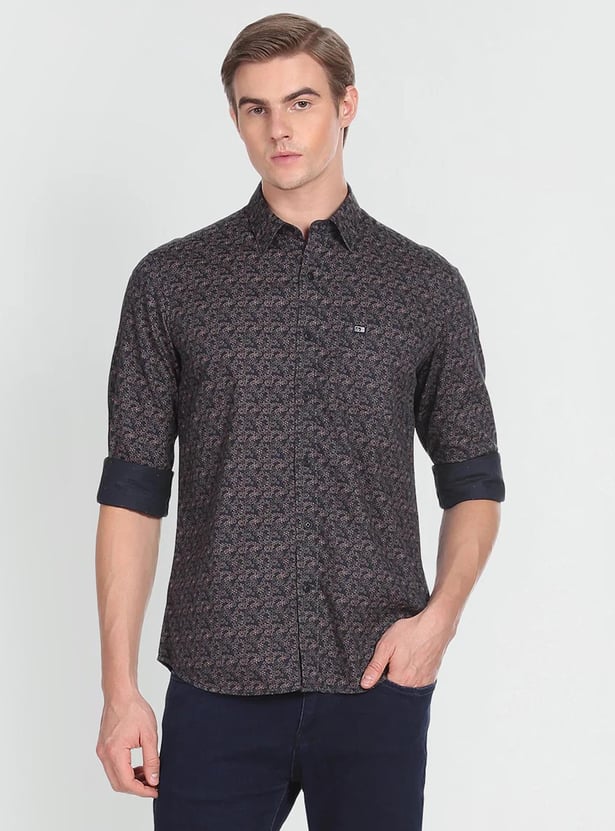 ARROW SPORT Men Printed Slim Fit Cotton Casual Shirt