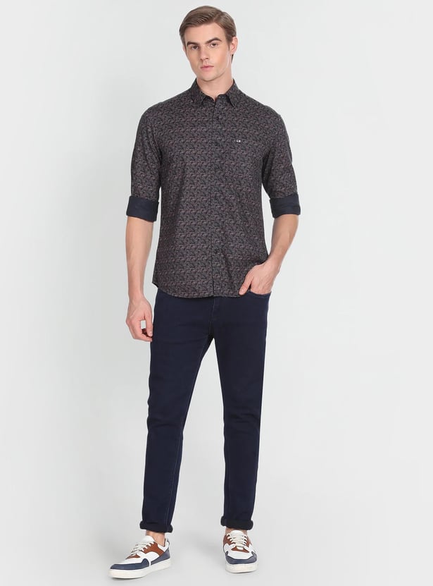 ARROW SPORT Men Printed Slim Fit Cotton Casual Shirt