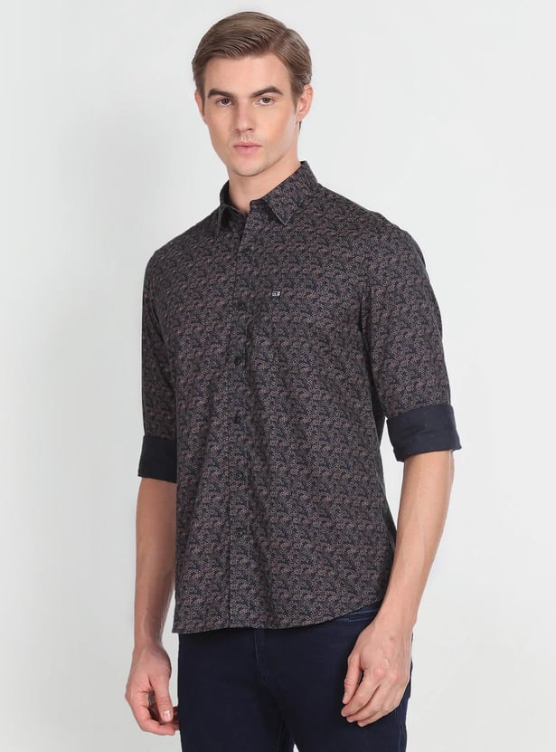 ARROW SPORT Men Printed Slim Fit Cotton Casual Shirt