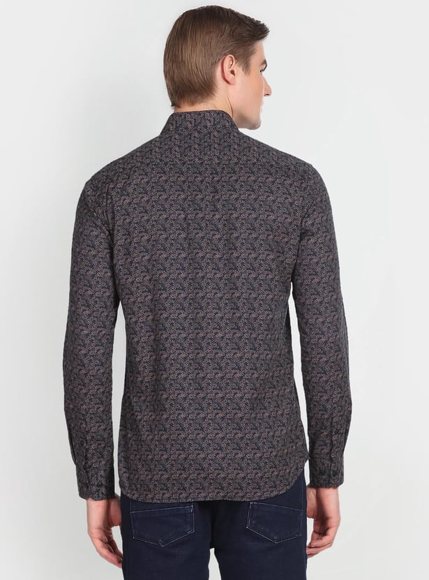 ARROW SPORT Men Printed Slim Fit Cotton Casual Shirt
