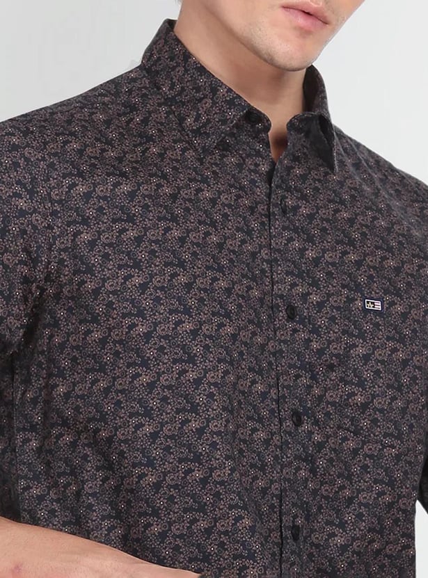 ARROW SPORT Men Printed Slim Fit Cotton Casual Shirt
