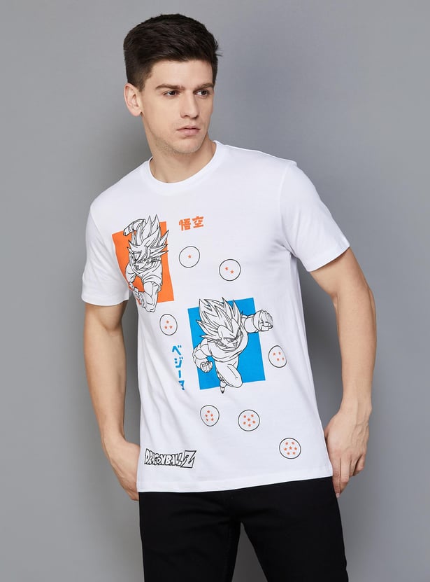 FREE AUTHORITY Dragon Ball Z Printed T-shirt