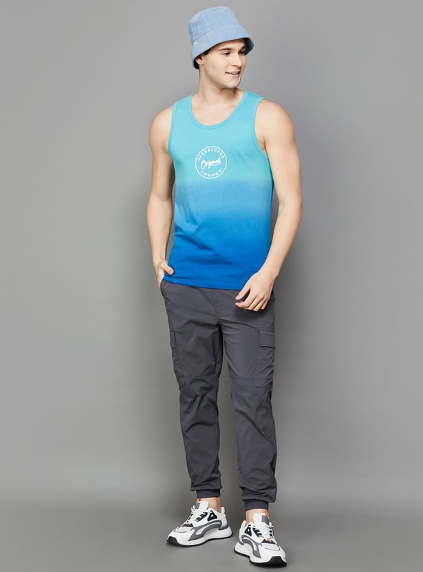 JACK & JONES Men Printed Regular Fit T-shirt