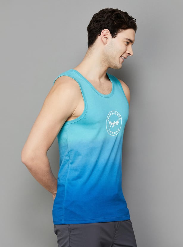 JACK & JONES Men Printed Regular Fit T-shirt