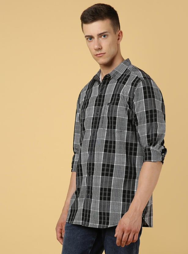 WRANGLER Men Checked Regular Fit Casual Shirt