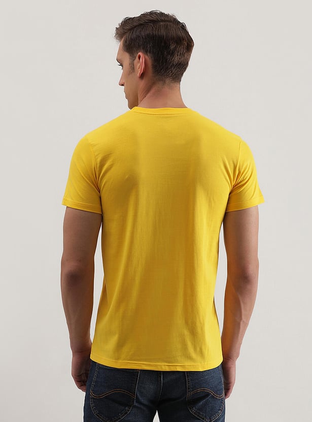 LEE Men Graphic Printed Slim Fit T-shirt