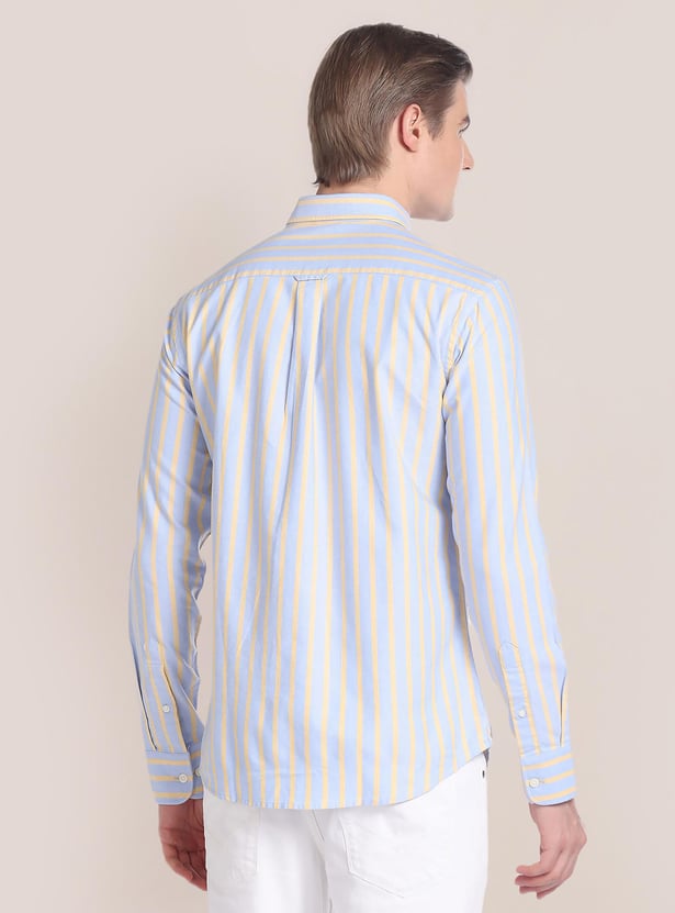 U.S. POLO ASSN. Men Striped Regular Fit Casual Shirt