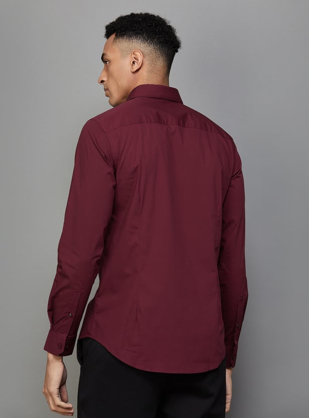 UNITED COLORS OF BENETTON Men Colourblocked Slim Fit Casual Shirt