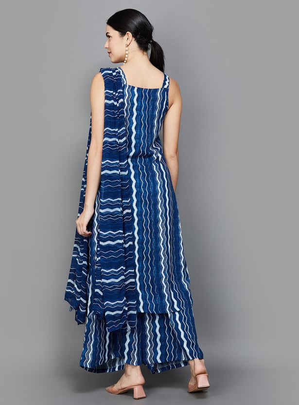 RANGRITI Women Printed Straight Kurta Set