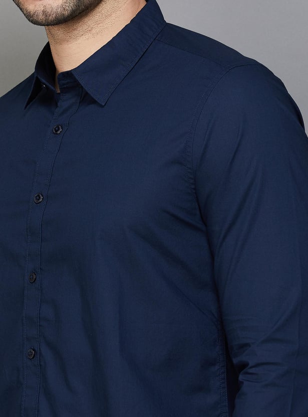 PEPE JEANS Men Solid Regular Fit Shirt
