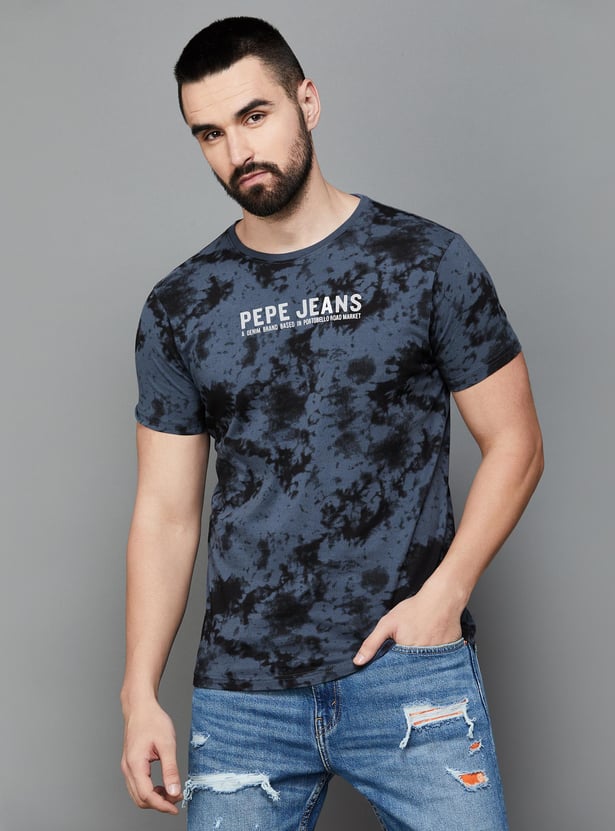 PEPE JEANS Men Printed Regular Fit T-shirt
