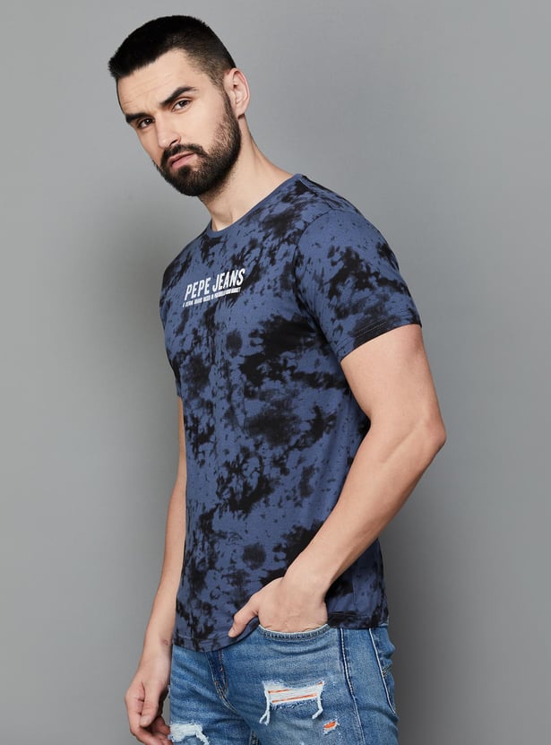 PEPE JEANS Men Printed Regular Fit T-shirt
