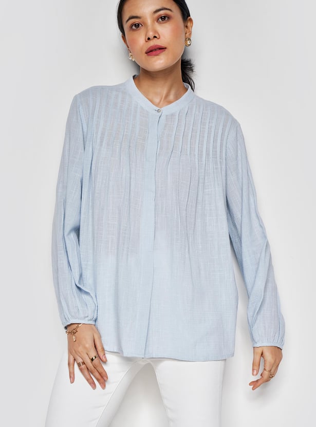 AND Women Solid Regular Fit Top