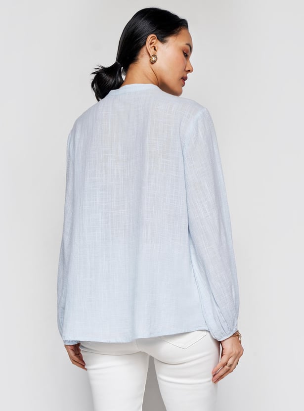 AND Women Solid Regular Fit Top