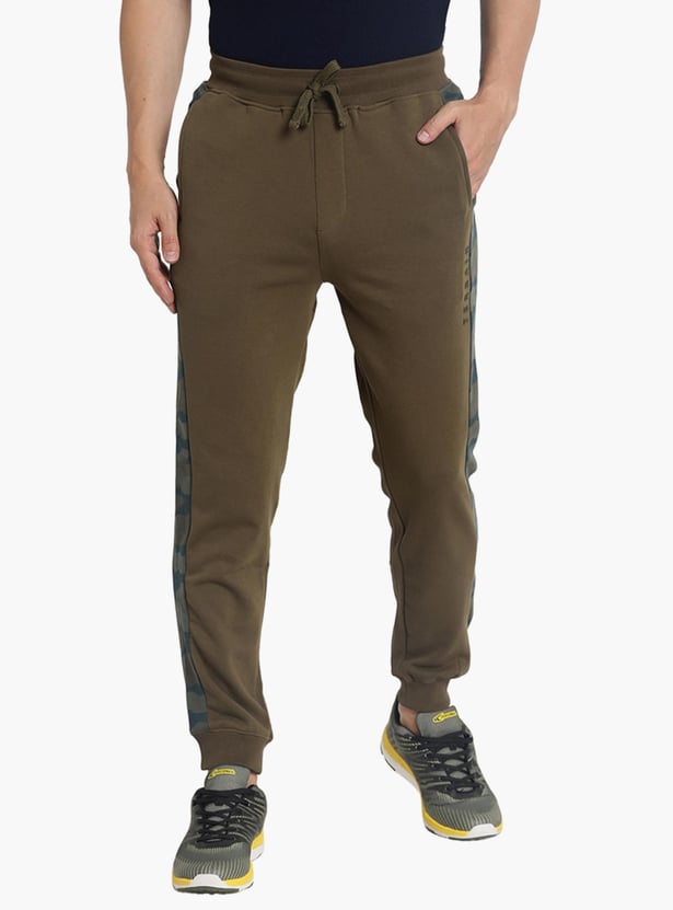Neon Color Indian Aztec Doodle Men's Joggers