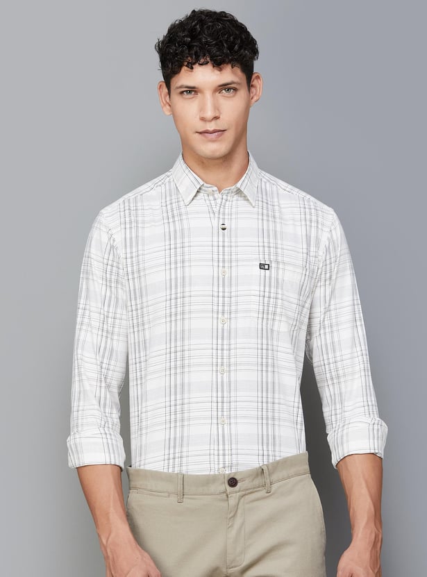 ARROW SPORT Men Checked Slim Fit Shirt