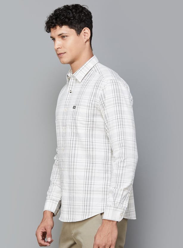 ARROW SPORT Men Checked Slim Fit Shirt