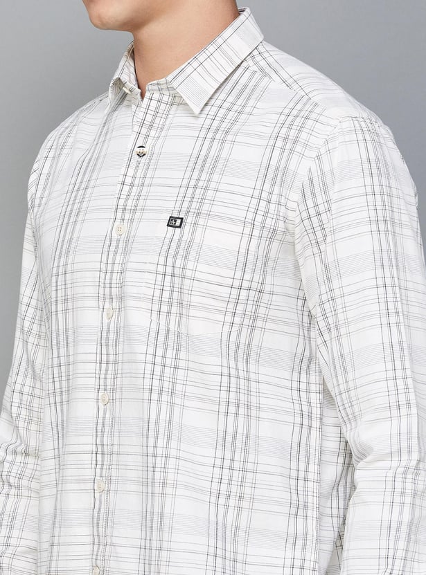 ARROW SPORT Men Checked Slim Fit Shirt