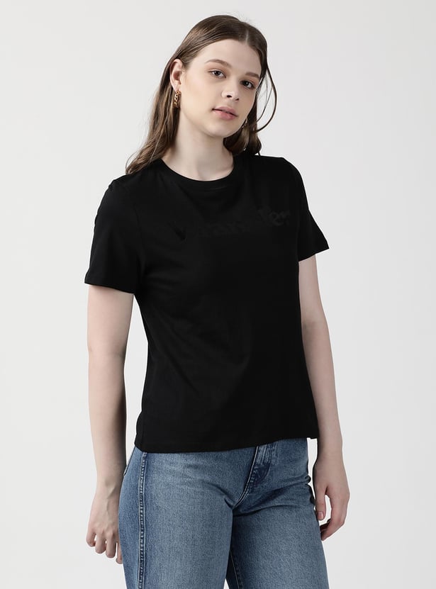 WRANGLER Women Printed Regular Fit T-shirt