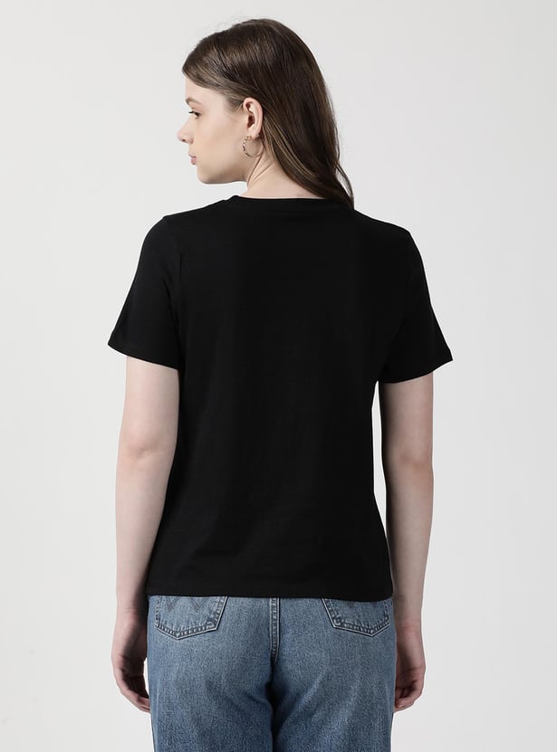 WRANGLER Women Printed Regular Fit T-shirt
