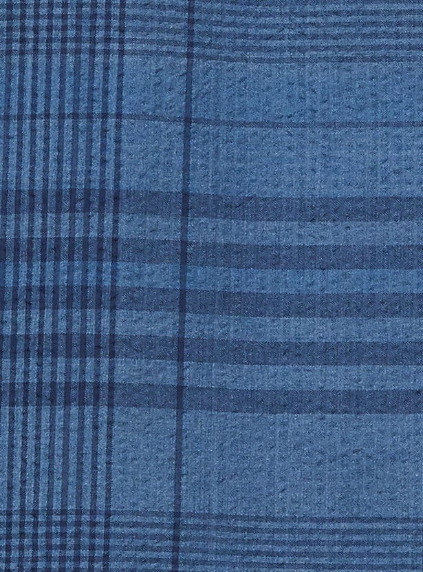 AMERICAN EAGLE Men Checked Regular Fit Casual Shirt