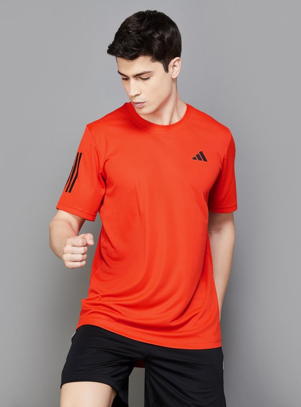 ADIDAS Men Solid Sports T-shirt