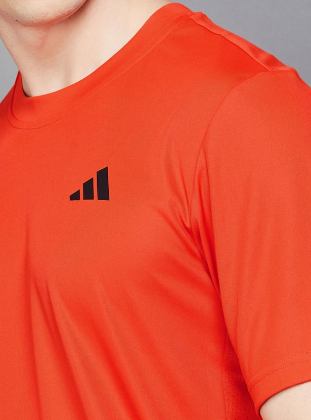 ADIDAS Men Solid Sports T-shirt