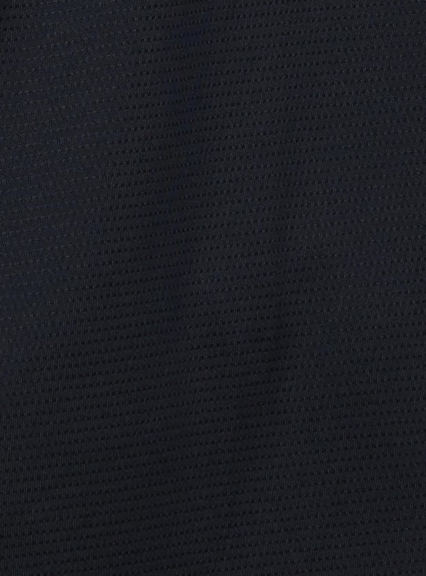 ADIDAS Men Printed Hooded Sports T-shirt