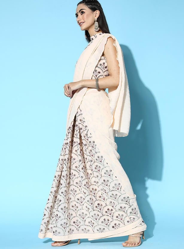 LIBAS Women Embellished Saree