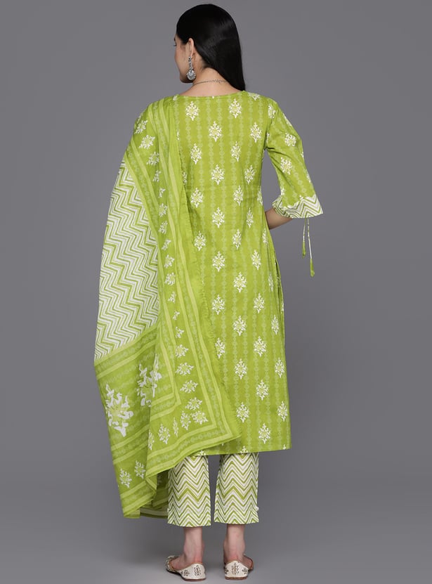 LIBAS Women Printed Kurta Set