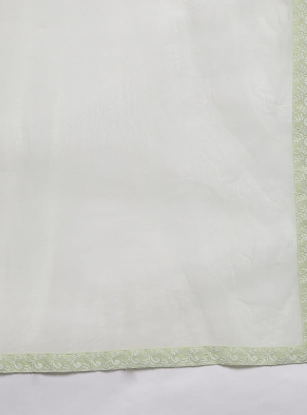 LIBAS Women Embroidered A-line Kurta Set