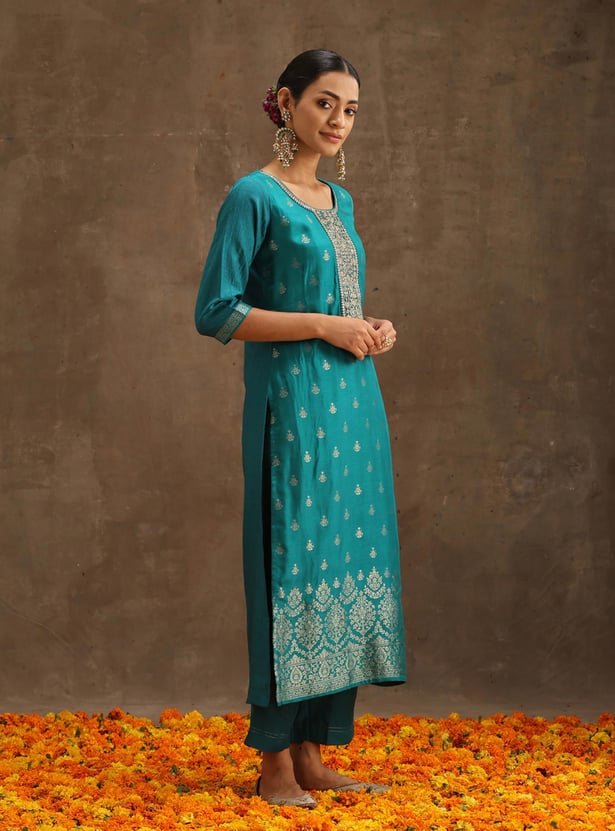 LIBAS Women Printed Kurta Set