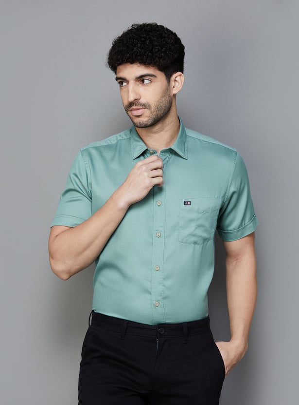 ARROW SPORT Men Solid Regular Fit Casual Shirt