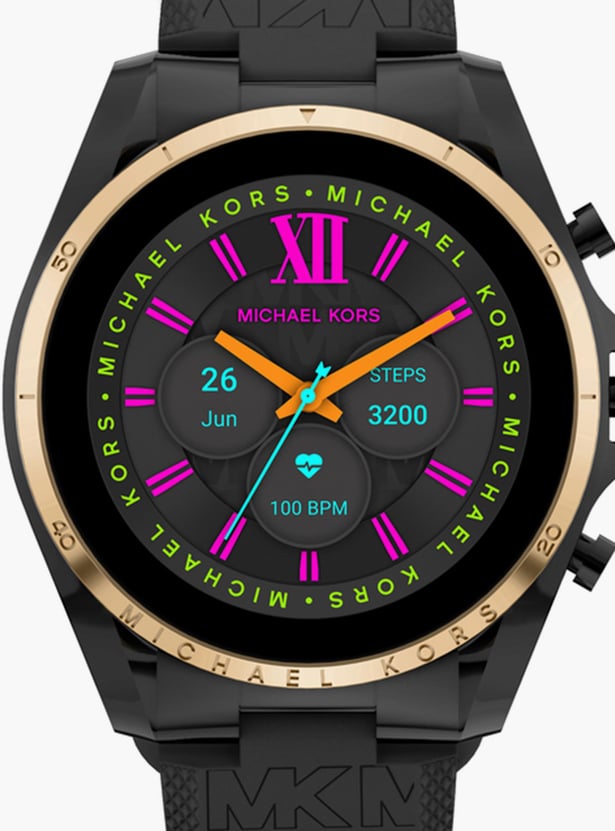 Buy MICHAEL KORS Women Digital Smart Watch with Silicone Strap MKT5151V from Michael Kors at just INR 22995.0