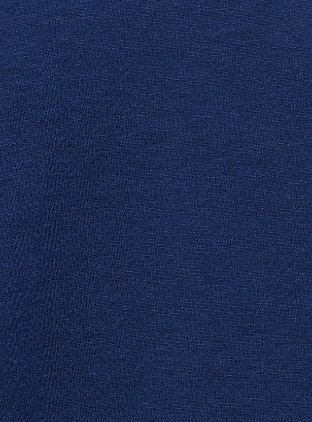 ADIDAS Men Solid Regular Fit Sports T-shirt