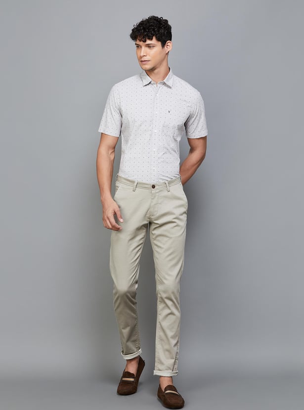 VH SPORTS Men Printed Slim Fit Shirt