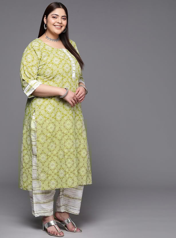 EXTRA LOVE BY LIBAS Women Printed Kurta Set
