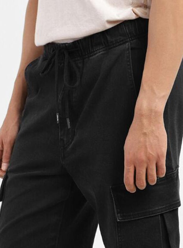 Buy LEVI'S Men Solid Cargo Fit Joggers Jeans from Levi's at just