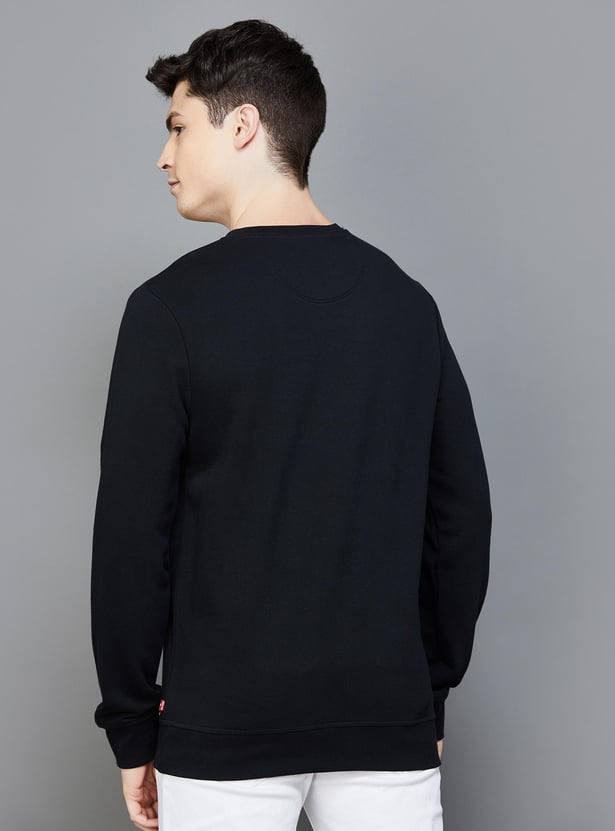 LEVI'S Men Logo Print Sweatshirt