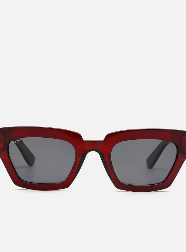 SCOTT Women Polarized Square Sunglasses - SC2922PLHEATHERC2S