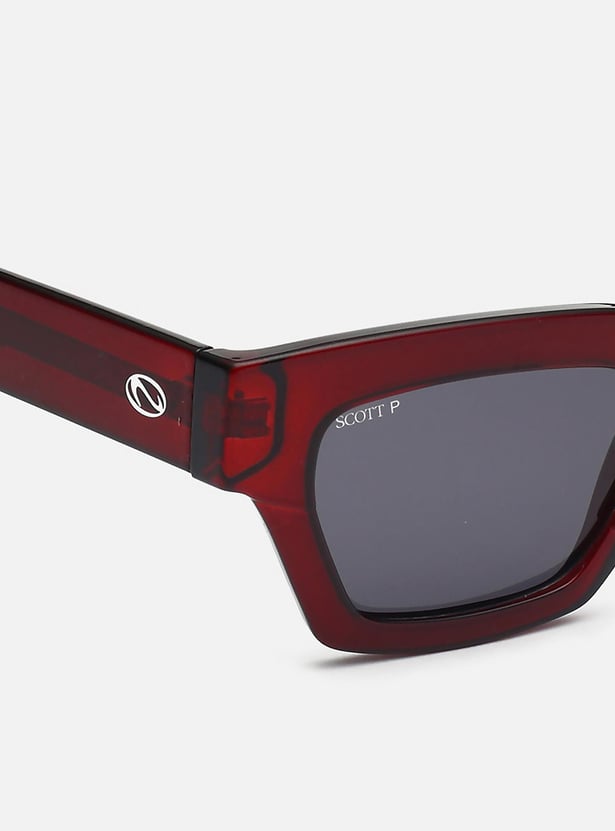 SCOTT Women Polarized Square Sunglasses - SC2922PLHEATHERC2S