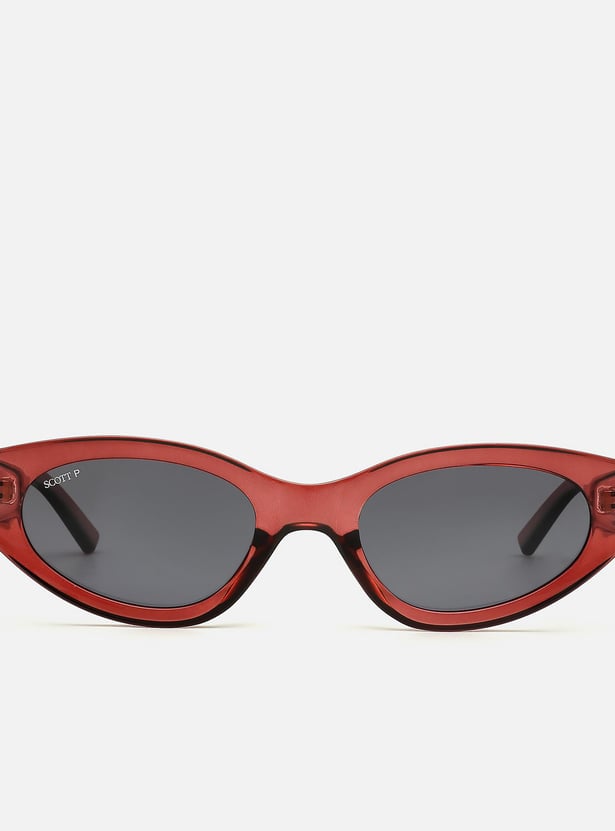 SCOTT Women UV-Protected Cateye Sunglasses - SC2918PLROYCEC2S