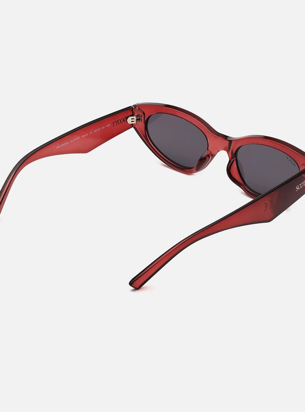 SCOTT Women UV-Protected Cateye Sunglasses - SC2918PLROYCEC2S